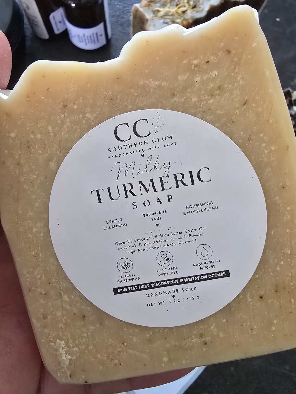 Milky Turmeric Soap - Cream